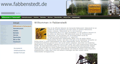 Desktop Screenshot of fabbenstedt.de